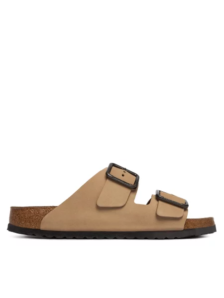 Чехли Birkenstock Arizona Wire Buckle бежов