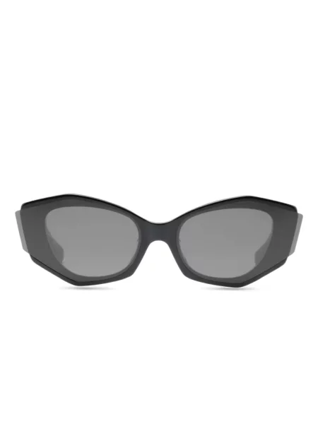 Ochelari de soare Dita Eyewear cu imprimeu geometric negru