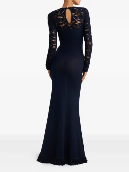 Rochie maxi Etro de costum albastru