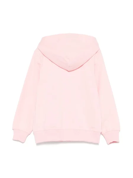 Bluza z kapturem dziecięca Moschino różowa