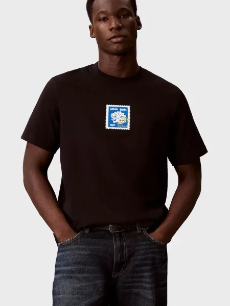 Футболка Calvin Klein Jeans чорна