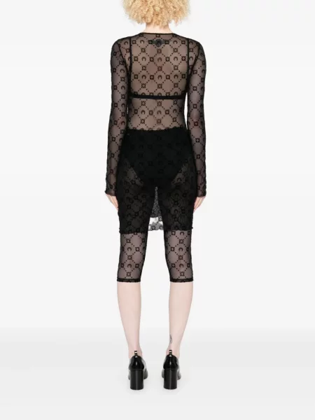 Rochie Marine Serre plasă de costum negru