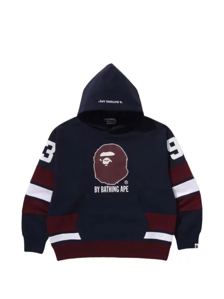 Hanorac cu glugă A Bathing Ape® cu imagine albastru