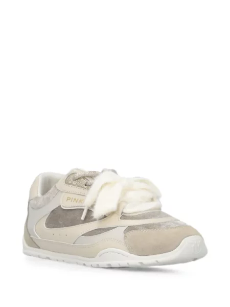 Sneakerși Pinko din piele de oaie