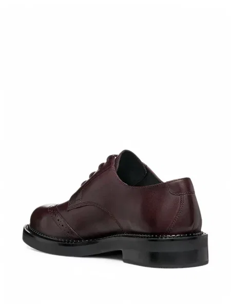 Pantofi derby Geox roșu