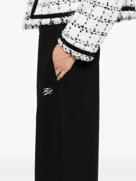 Pantaloni Karl Lagerfeld negru
