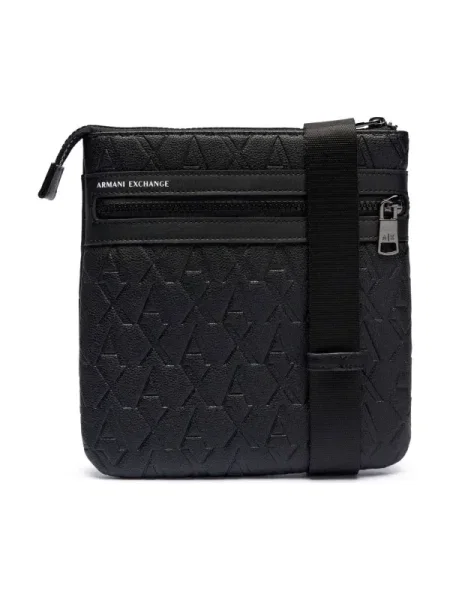 ARMANI EXCHANGE Geantă de umăr LIAM' negru