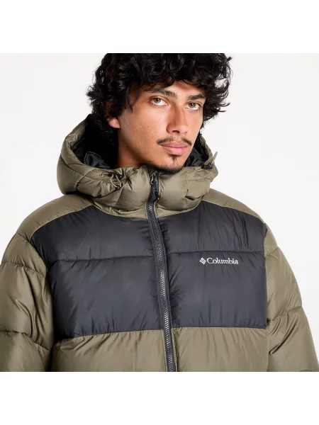 Bunda Columbia s kapucí s kamínky khaki