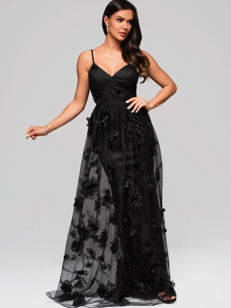 Odgovarati večernja haljina Edoti crna