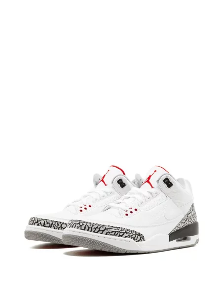 Retro stiliaus sportbačiai Jordan 3 Retro balta