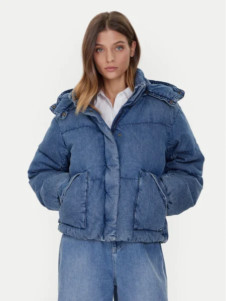 Levi's geacă de puf de iarnă albastru