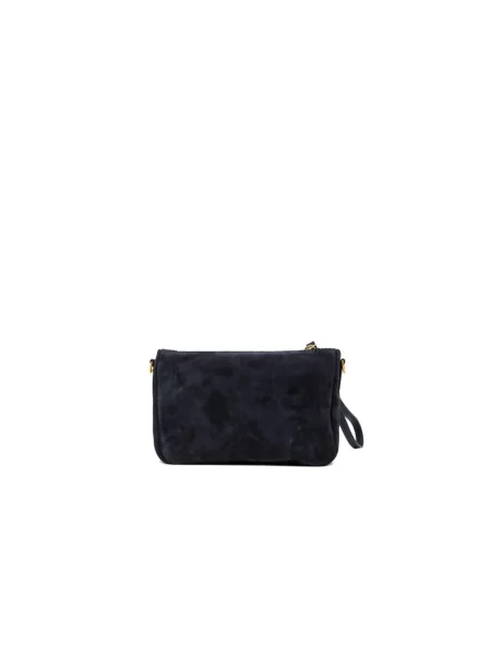 Torebka crossbody Gianni Chiarini zamszowa granatowa