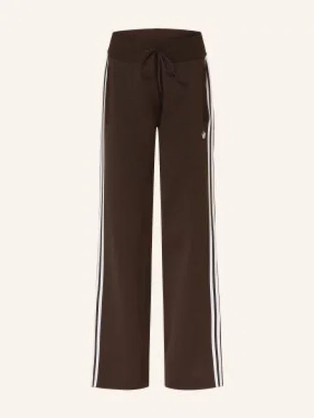 Adidas Originals Spodnie Dresowe Strct Knit braun białe