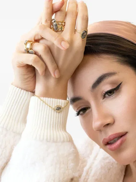 Prsten Nimo With Love žuta