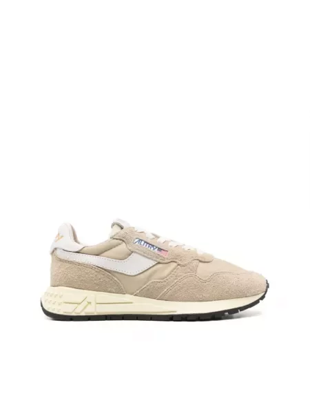 Sneakersy Autry brązowe
