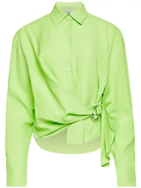 Cămașă Jw Anderson drapată verde