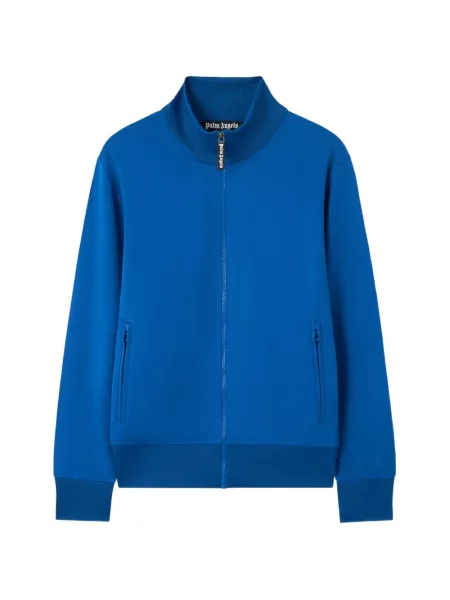 Svetr Palm Angels s autogramem modrý