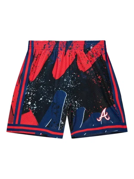 Pantaloni scurți Mitchell & Ness roșu