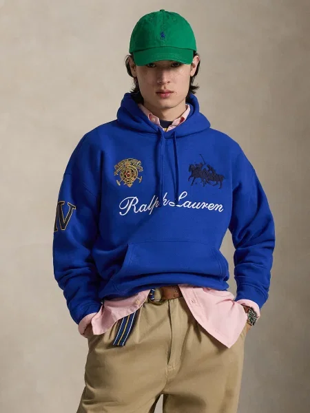 Geacă Polo Ralph Lauren albastru
