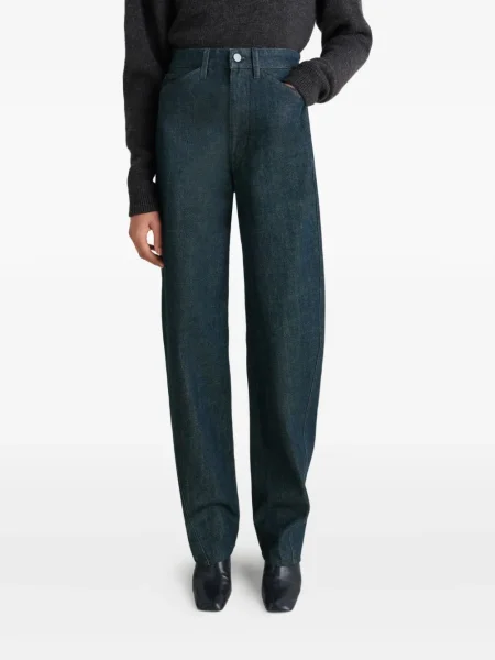 Blugi Lemaire cu 5 buzunare albastru