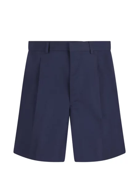 Cropp pantaloni Prada plisate albastru