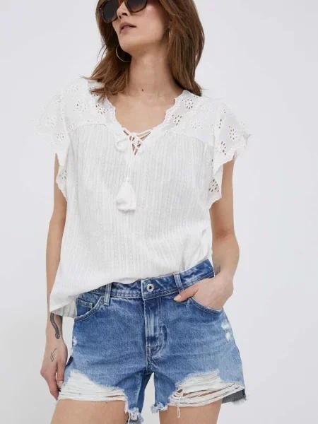 Pepe Jeans London Pantaloni scurți THRASHER albastru