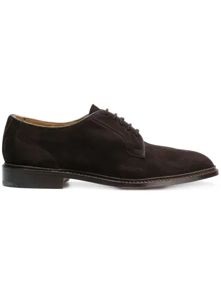 Pantofi derby Tricker's maro