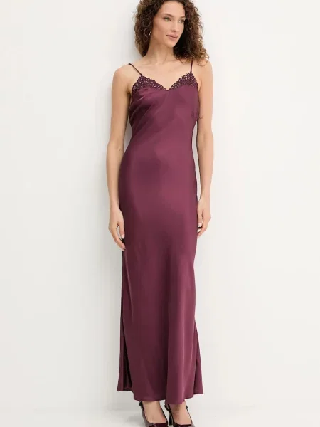 Twinset rochie bordo