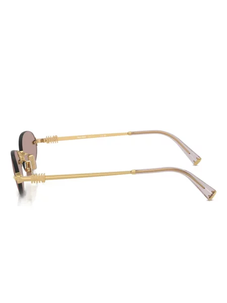 Ochelari de soare Miu Miu Eyewear auriu