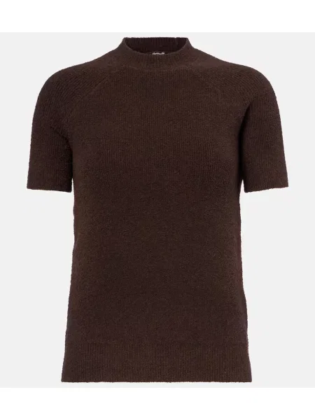 Pulover Toteme tricotate maro