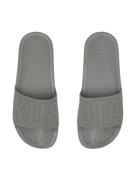 Kubota Klapki Basenowe Basic Plain szare