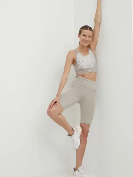 Športová podprsenka Reebok béžová
