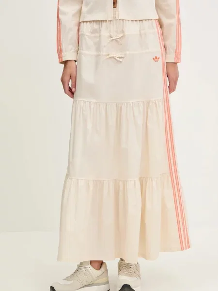 Пола adidas Originals Summer Glow Skirt Wonder White XS бежово