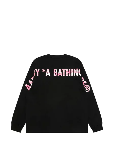 Tricou Aape By A Bathing Ape cu imagine negru