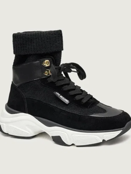 Love Moschino sneakers negru