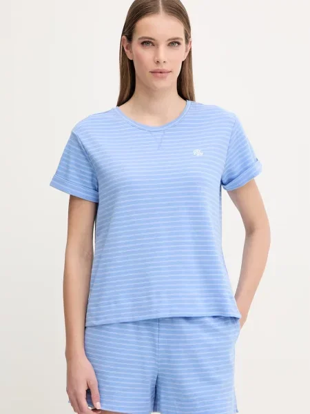 Pyžamo Lauren Ralph Lauren modré