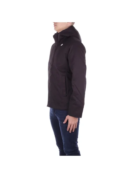 Geacă K-way din țesătură twill negru