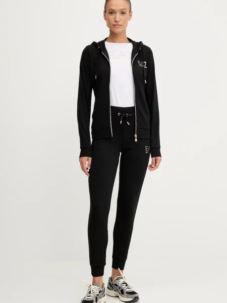 Tepláková súprava Ea7 Emporio Armani čierna