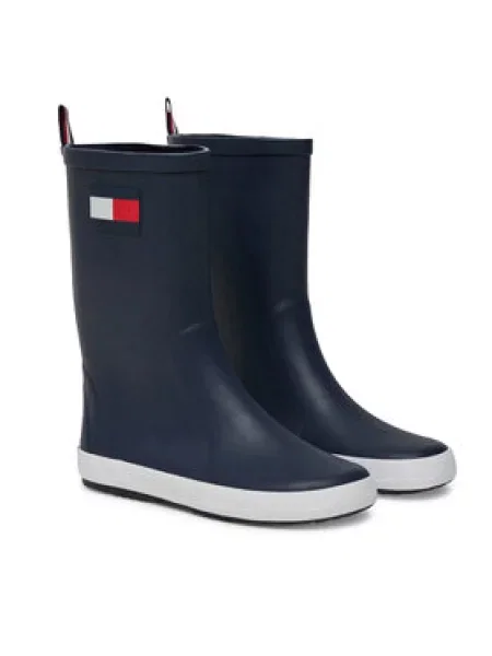 Tommy Hilfiger Holínky TOMMY M Tmavomodrá bílé