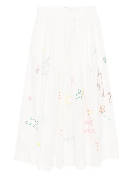 Fustă Mira Mikati cu broderie