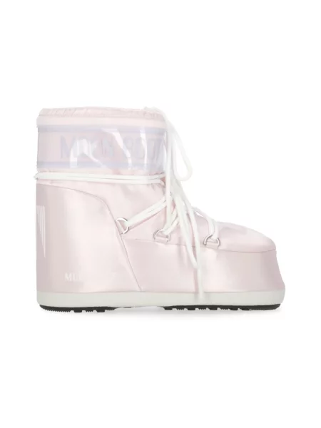 Moon Boot śniegowce MB ICON LOW PEARLY różowy