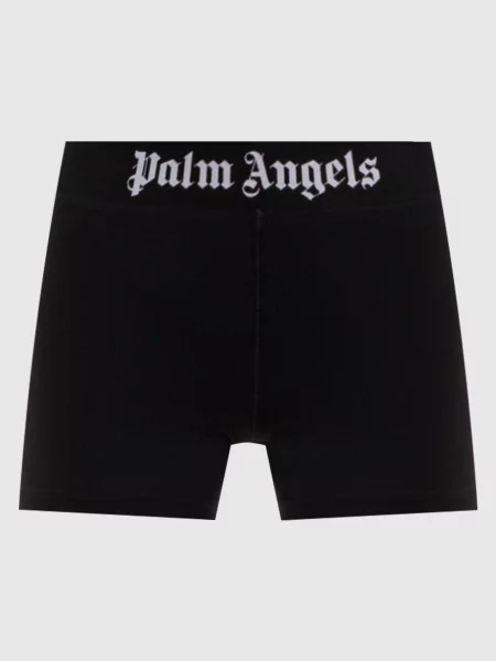 Шорты Palm Angels с принтом черные