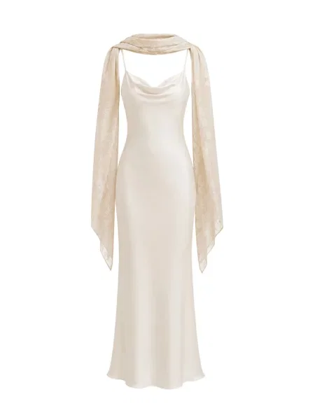 Nisia PartyWear Koktejlové šaty Wattala Dress' bílá