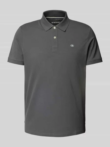 Koszulka polo o kroju regular fit z wyhaftowanym logo model ‘BASIC’ Tom Tailor