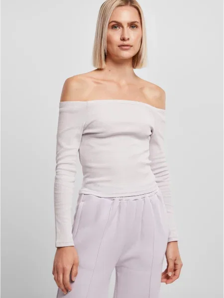 Urban Classics Tričko pastelová fialová