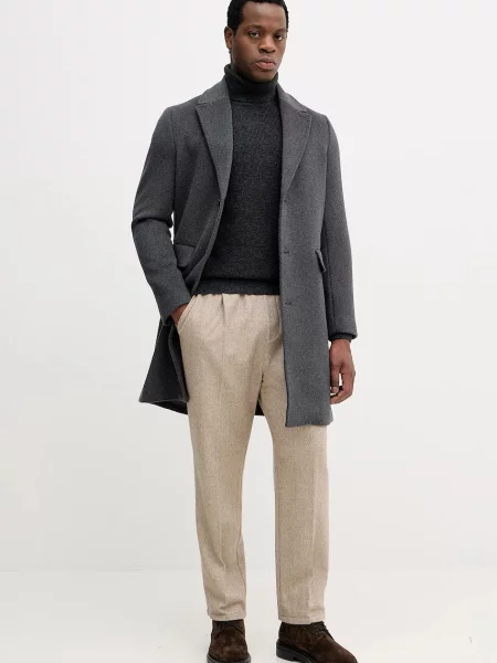 Пальто Sisley сірий