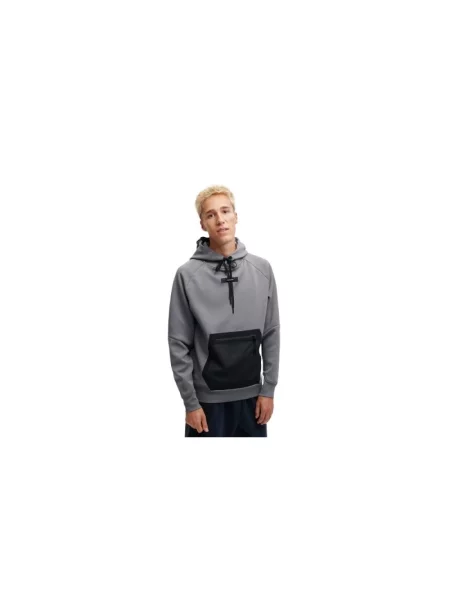 Bluza z kapturem On Running z kapturem do biegania szara