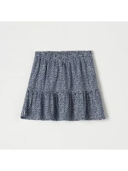 Sinsay Mini sukně Tmavomodrá modrá