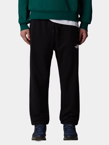 Штани спортивні The North Face Simple Dome Light Regular Tapered бавовна/поліестер чорний