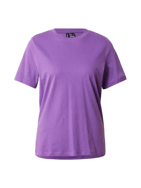 VERO MODA Tricou VMPAULINA mov închis